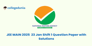 JEE Main 2025 23 Jan Shift 1 Question Paper With Solutions (Available)- Download Shift Wise Free Pdf and Most Asked Questions